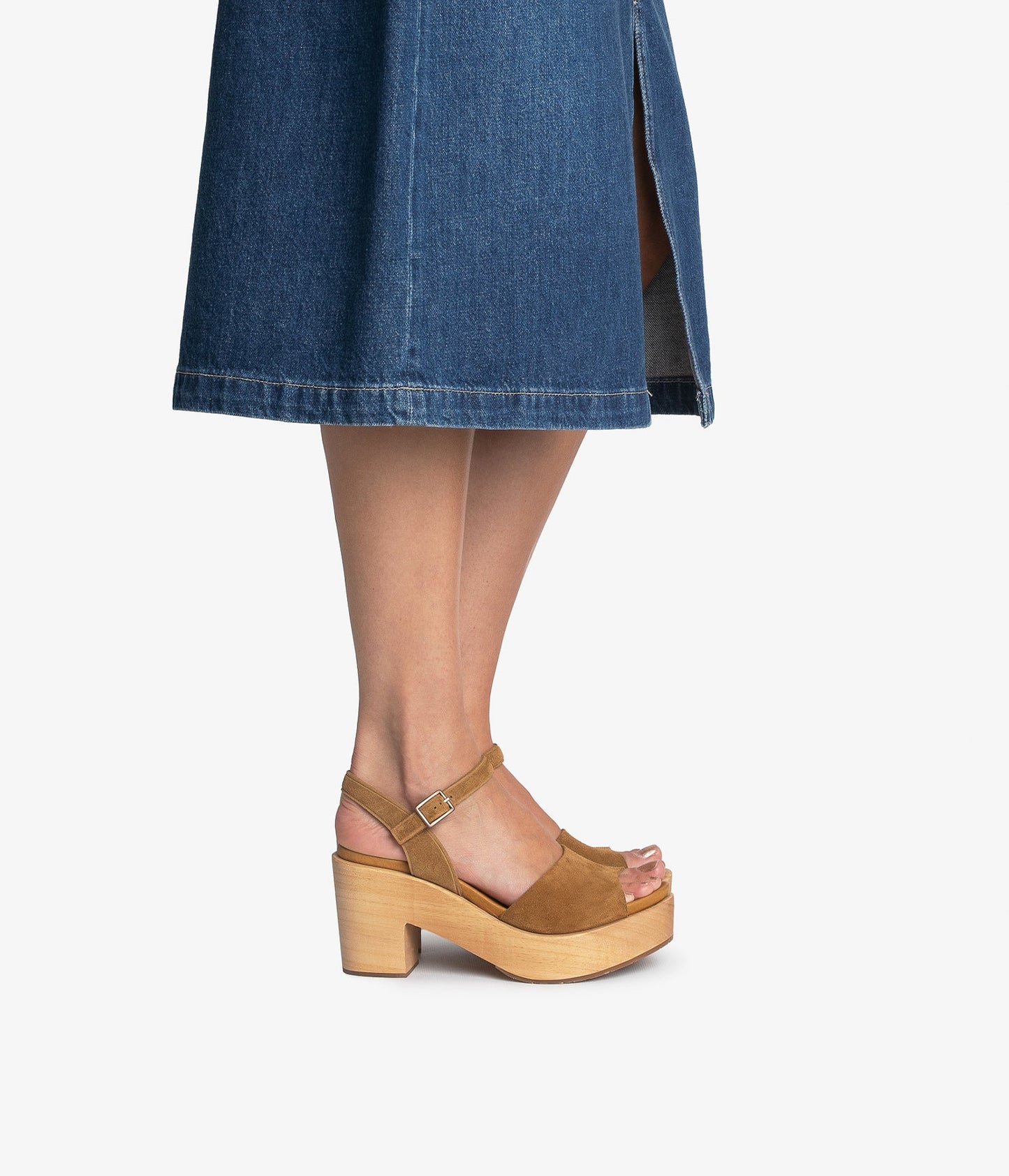 wedge wood sandal beige suede danila aw25 pedro garcia 2