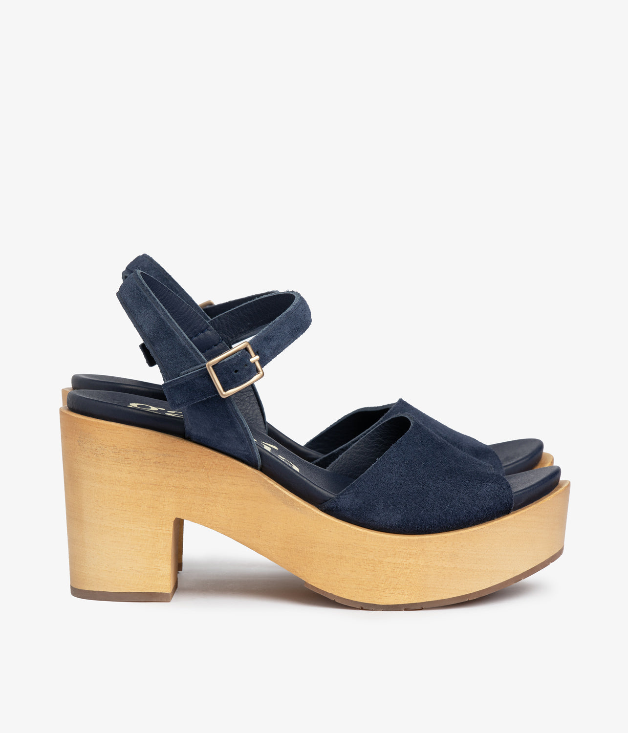 wedge wood sandal blue suede danila aw25 pedro garcia 3