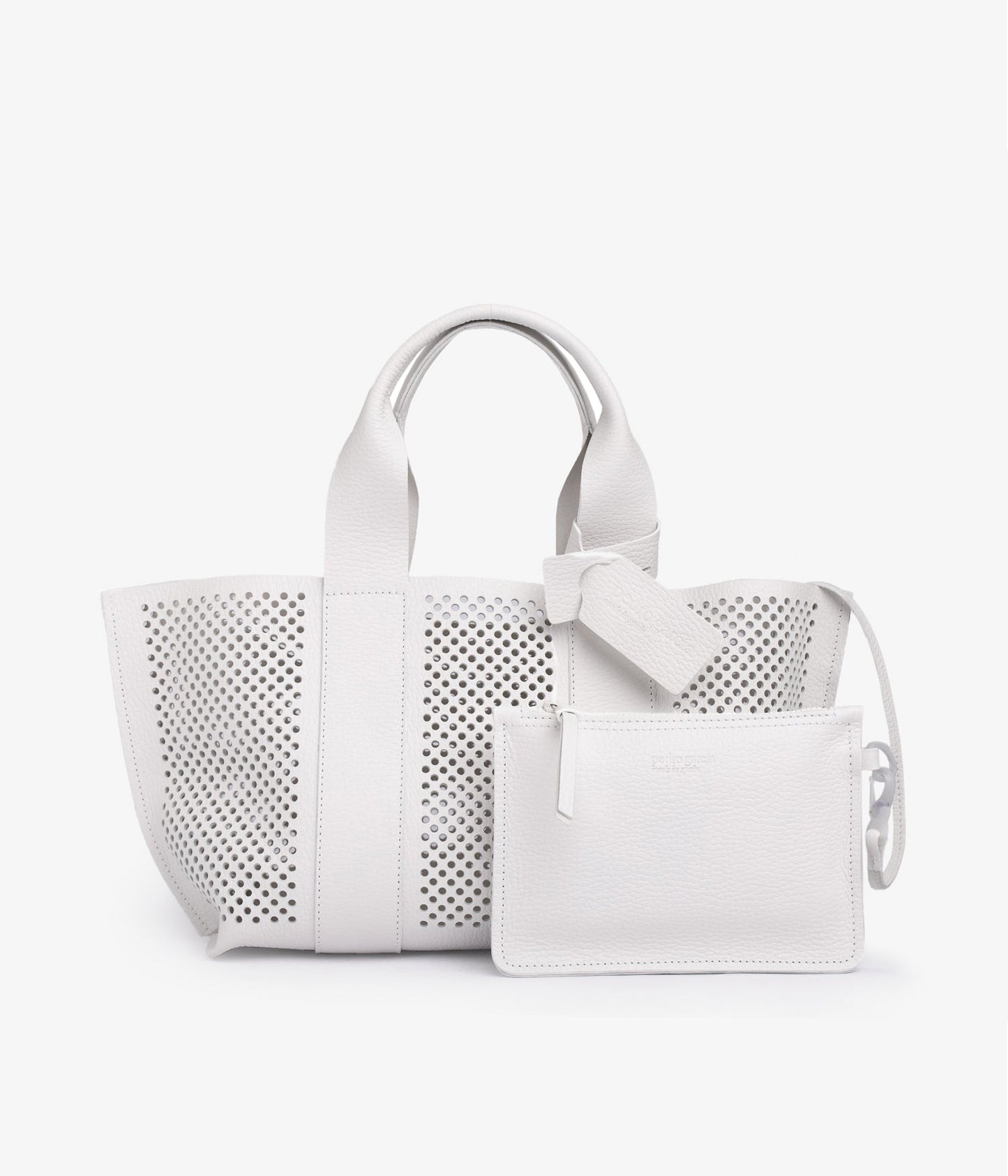 white leather perfes tote pedro garcia 2