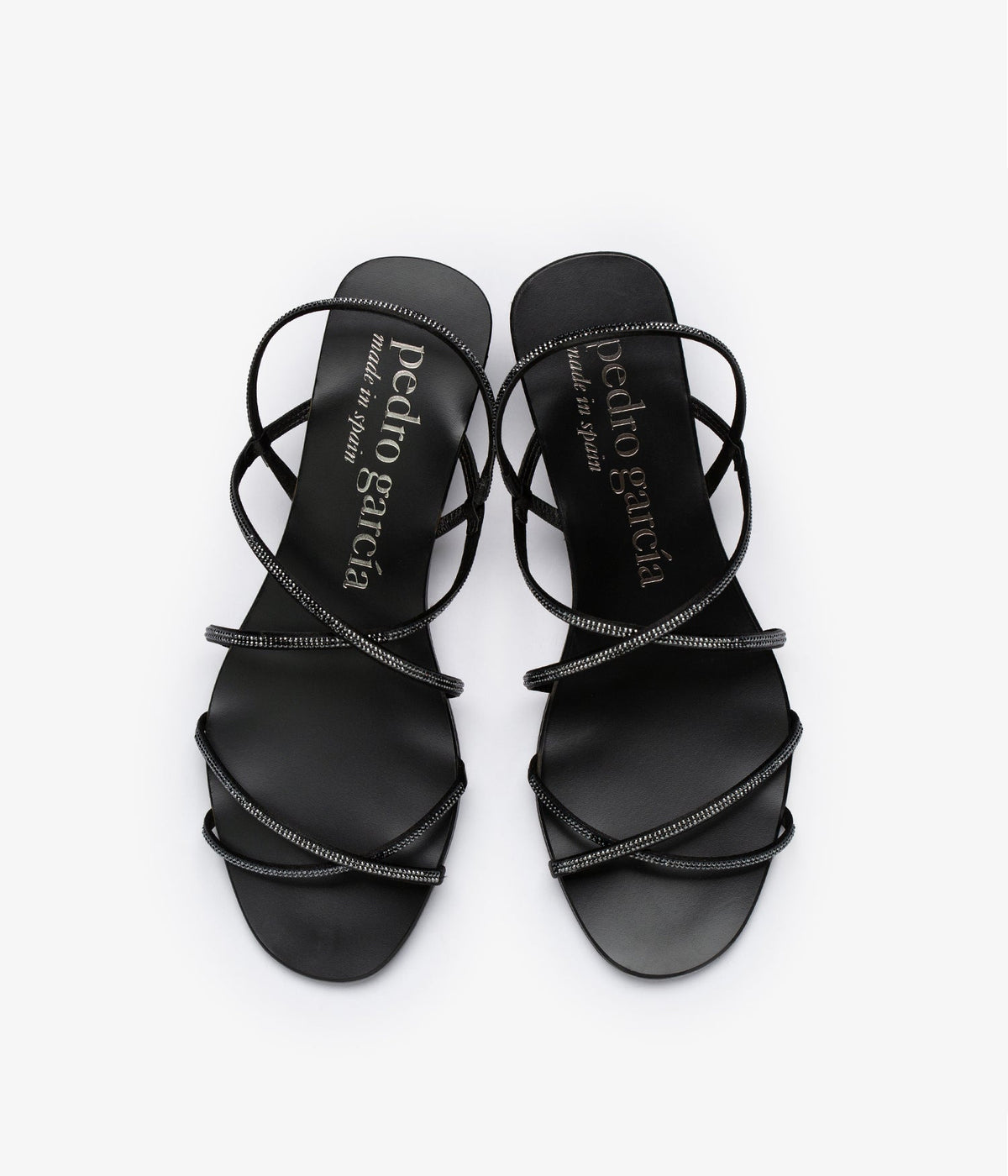 sandal crystals swarosky black esme pedro garcia 3